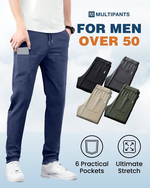 🎁Hot Sale 🏆High Stretch Multi-pocket Durable Cargo Pants