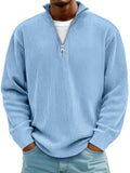Classic Quarter Zip Knit Jumper