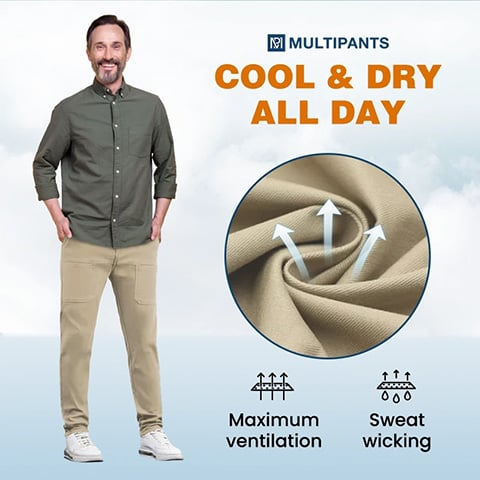 🎁Hot Sale 🏆High Stretch Multi-pocket Durable Cargo Pants